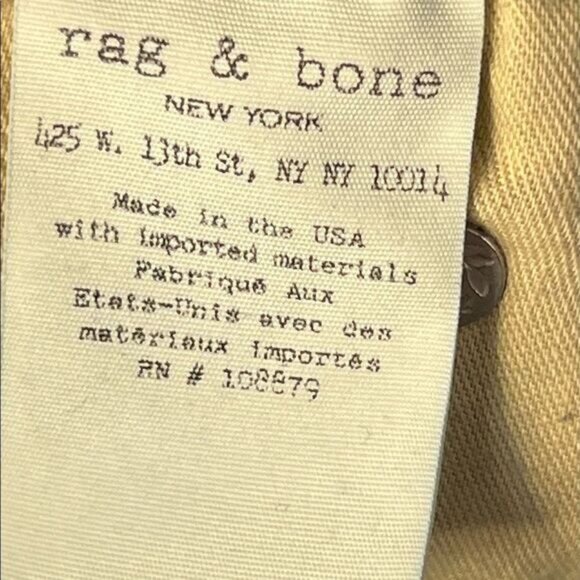 RAG  Bone High Rise Skinny Jeans Size 31 - Picture 10 of 15